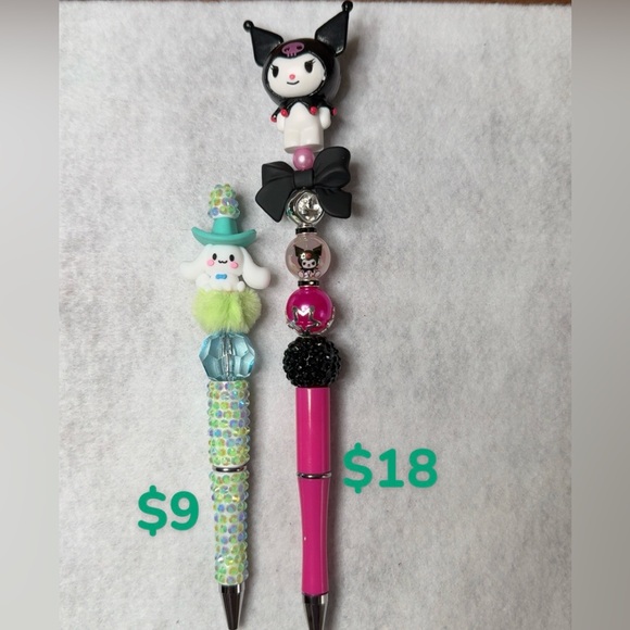 Cute Black and Pink Cartoon Figure - Picture 5 of 12